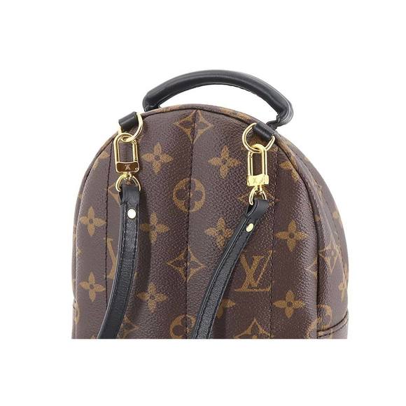 Louis Vuitton Monogram Palm Springs Backpack Mini Rucksack Brown - Picture 6 of 9
